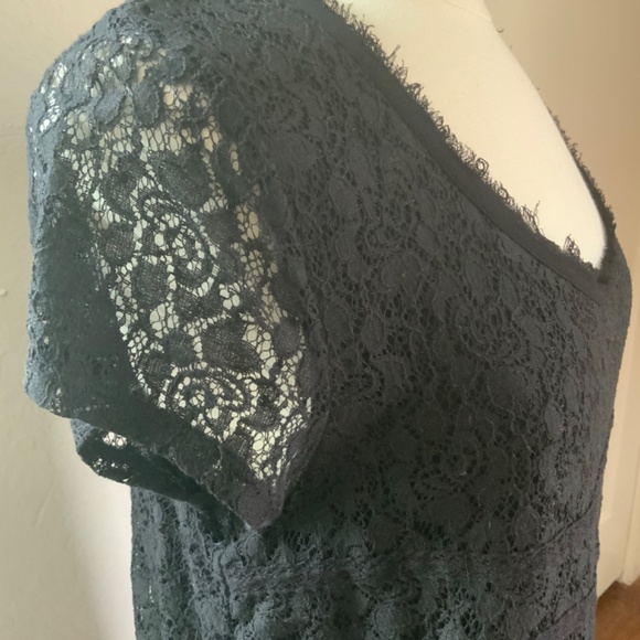 La Rue Black Tunic or Dress, Large - Picture 2 of 9